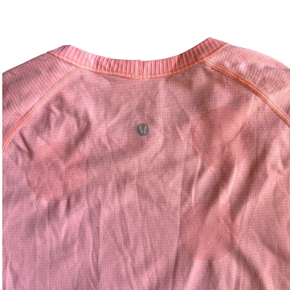 Lululemon Seamless Running Tee – Pink – Size 6 (Measured) - Picture 7 of 9